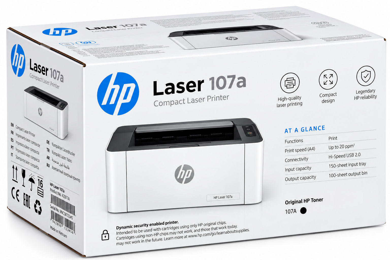 پرینتر آکبند HP Laser 107a