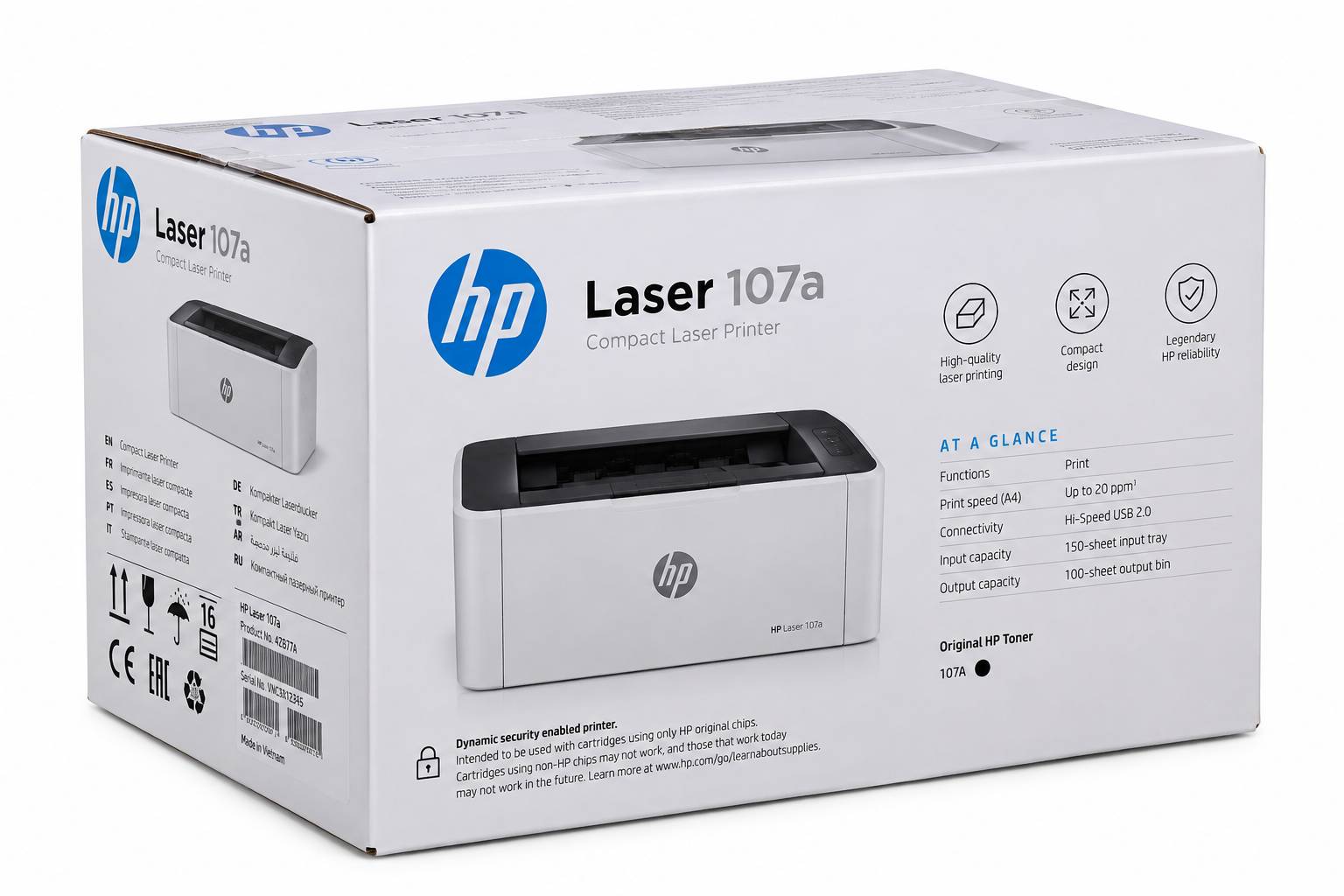 پرینتر آکبند HP Laser 107a